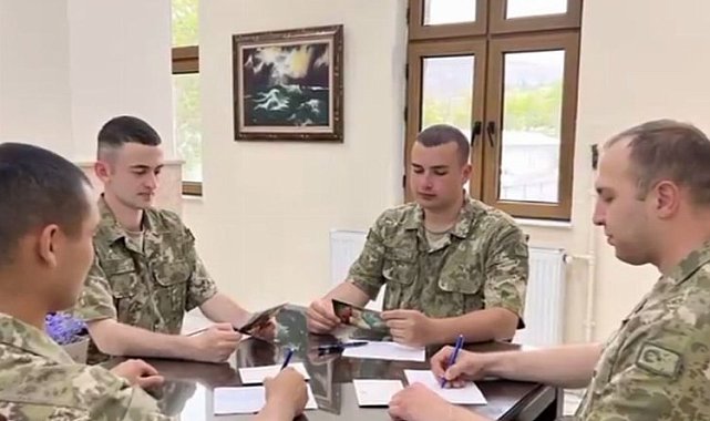 Konyalı öğrencilere asker ağabeylerinden yanıt