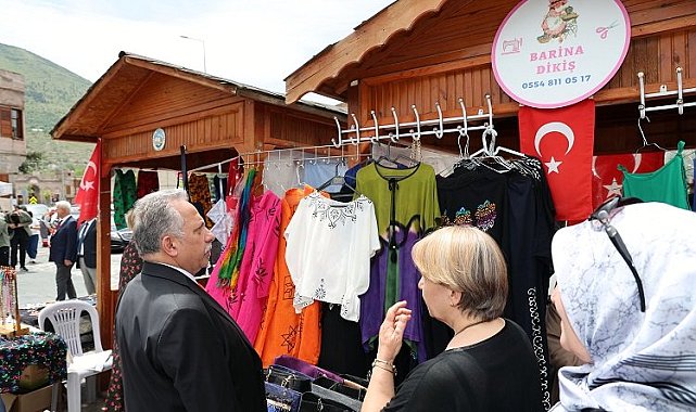 Talas'taki bu pazarda maharetler sergilenecek
