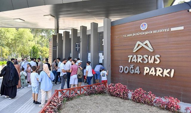 Tarsus Doğa Parkı'na ziyaretçi akını