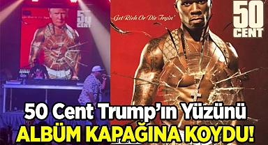 50 Cent Trump'ın Yüzünü Albüm Kapağı Yaptı!