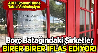 ABD Ekonomisinde Vahim Tablo