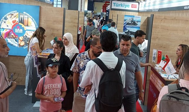 Cezayir'de Türk ürünlerine yoğun ilgi