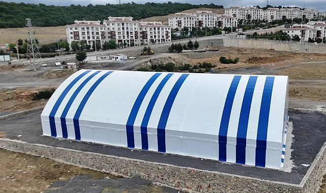 Dilovası'nda halı saha bitmek üzere