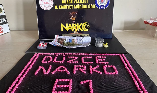Düzce'de uyuşturucu operasyonu 