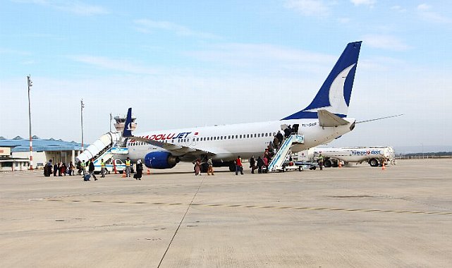 Haziranda Yenişehir Havalimanı'nda 17 bin yolcuya hizmet verildi
