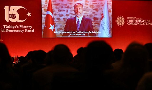 İletişim Başkanı Altun'dan Londra'ya video mesaj