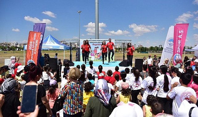 Kayseri Büyükşehir Belediyespor'dan koruyucu aile etkinliği