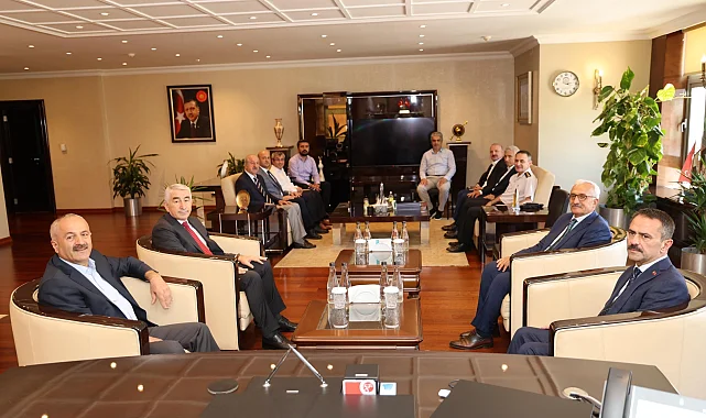 Kocaeli Valisi Aktaş'tan Başkan Büyükgöz'e ziyaret