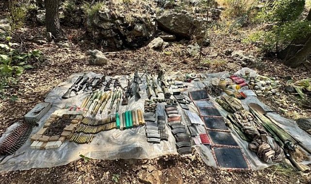 Metina'da 4 terörist etkisiz! Bir çok mühimmat ele geçirildi