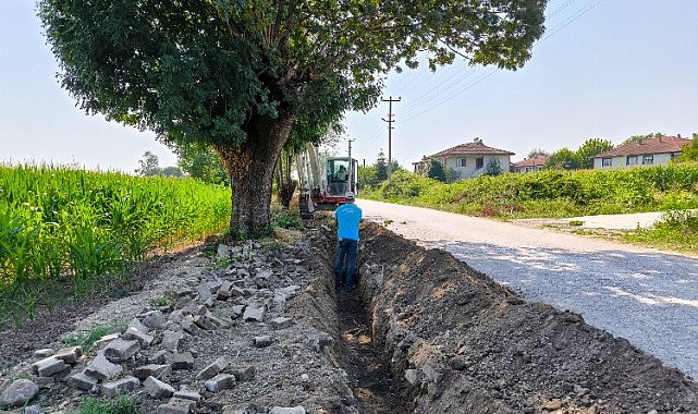 Sakarya'da 2 mahalle daha Büyükşehir'in altyapı hizmetiyle buluşuyor