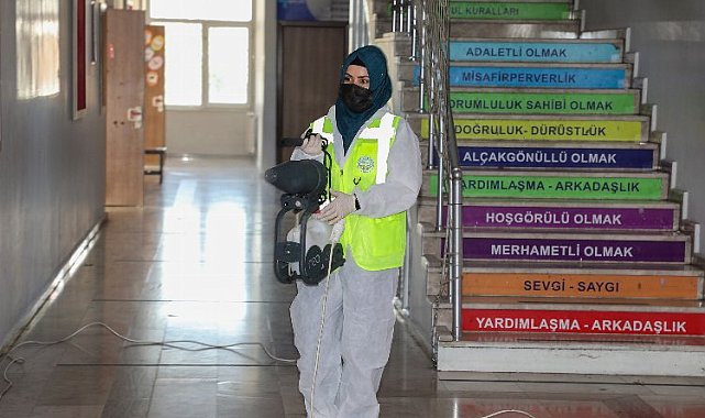 Talas Belediyesi, okulları yeni döneme hazırlıyor