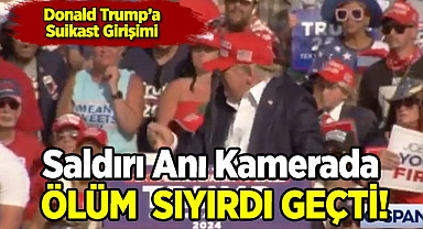 Trump'a Suikast Girişimi Kamerada