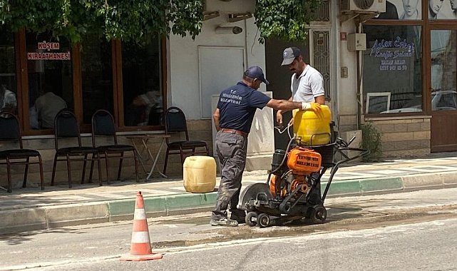 Yenişehir'de yol çalışmaları sürüyor