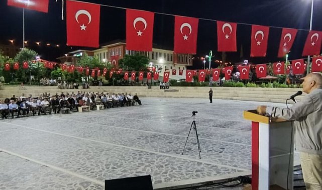 Yeşilli'de 15 Temmuz etkinliği düzenlendi 