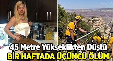 45 Metre Yükseklikten Düştü