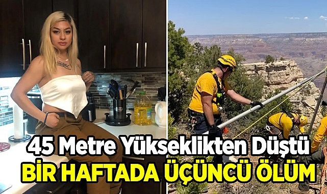45 Metre Yükseklikten Düştü