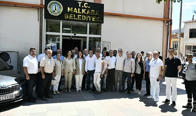 Başkan Candan Yüceer Malkara'da bir dizi ziyarette bulundu