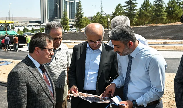 Başkan Er İnönü Üniversitesi'nde gerçekleştirilen çalışmaları inceledi