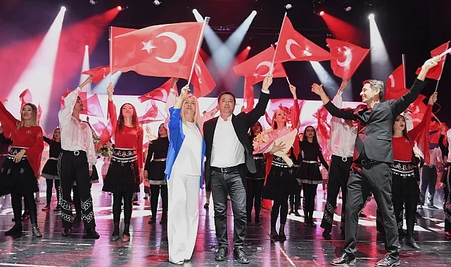 Bursa Osmangazi'de "Zafere 1 Kala" gösterisi