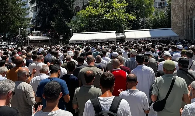 Bursa'da İsmail Haniye için gıyabi cenaze namazı kılındı