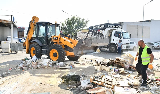 Çiğli Ata Sanayi Sitesi'nde detaylı temizlik