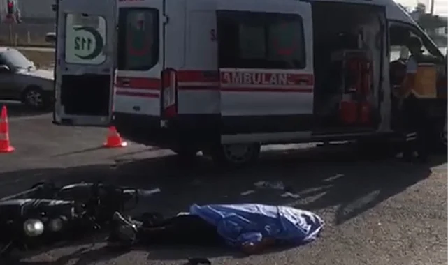 Düzce'de hafriyat kamyonu ile motosiklet çarpıştı: 1 ölü