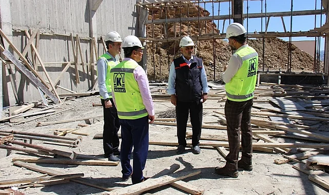 Konya Seydişehir'de Su Yumuşatma Tesisi'ne yakın mercek