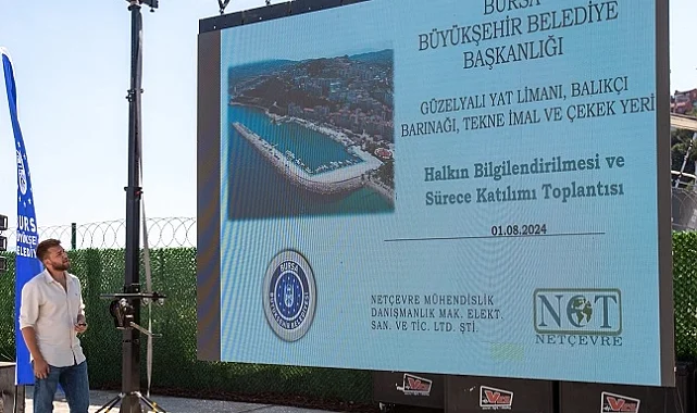 Mudanya'da 'Güzelyalı Marina' ortak akılla şekillenecek