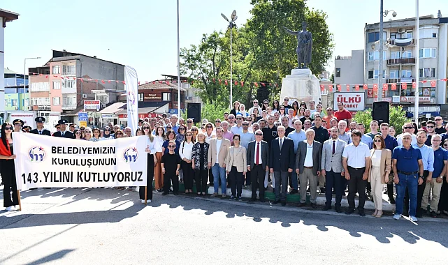 Mustafakemalpaşa Belediyesi'nde 143. yıl gururu