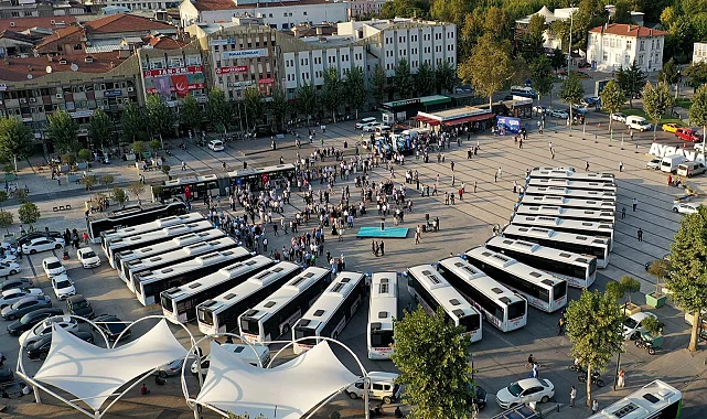Sakarya'da 23 otobüsle şehir ulaşımında yeni milat