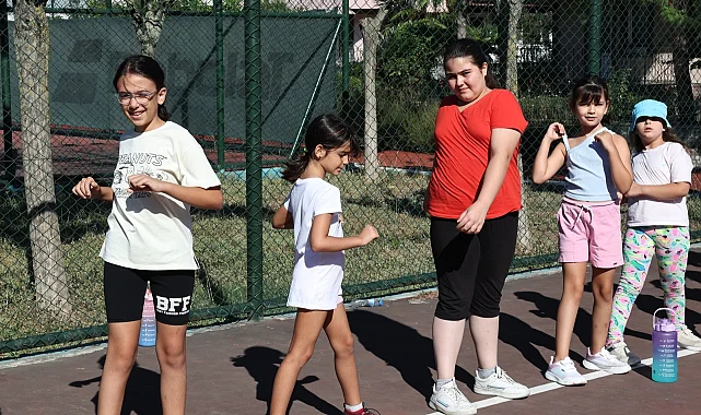 Yaz Spor Okulları'na 7 bin 500 öğrenci katıldı 