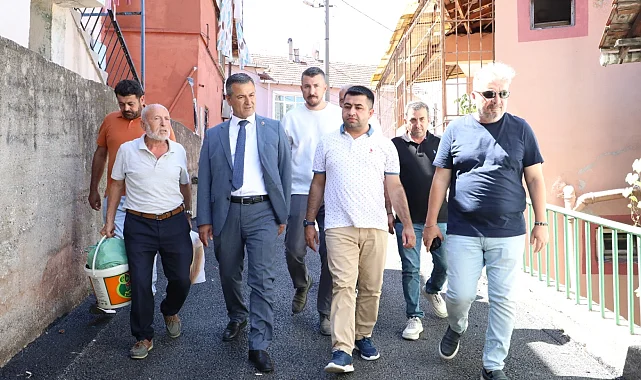 Yenidoğan'ın sokakları yenileniyor