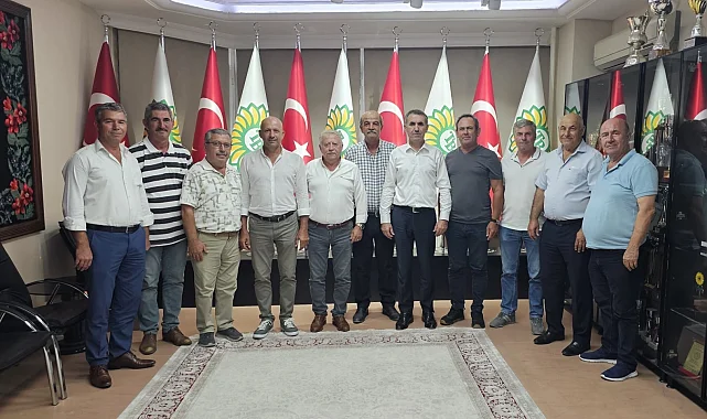 Ziraat Odası başkanlarından Şafak Kırbiç ve TMO'ya ziyaret