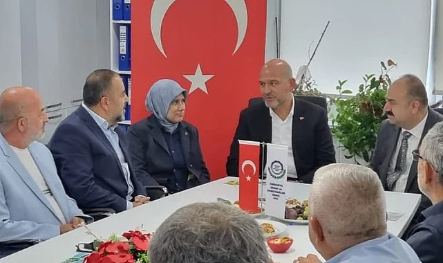 Ak Parti Milletvekili Süleyman Soylu'dan Ümraniye Esnaf ve Sanatkarlar Odası'na ziyaret
