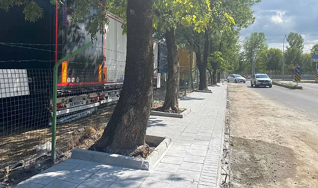 Alikahya Sanayici Caddesi'ne yeni üstyapı