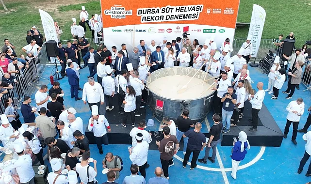 Bursa Gastronomisi'ne 3 günde 500 bin ziyaretçi