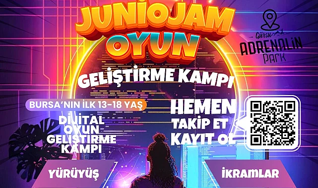 Bursa Gürsu'da 'Dijital Oyun Kampı' genç yetenekleri bekliyor