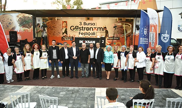 Gastronomi tırı Yenişehir'deydi