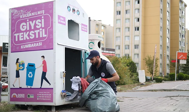 Gebze'de atıklar çöpe değil ekonomiye!