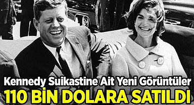 Kennedy Suikastine Ait Yeni Görüntüler 100 Bin Dolara Satıldı!