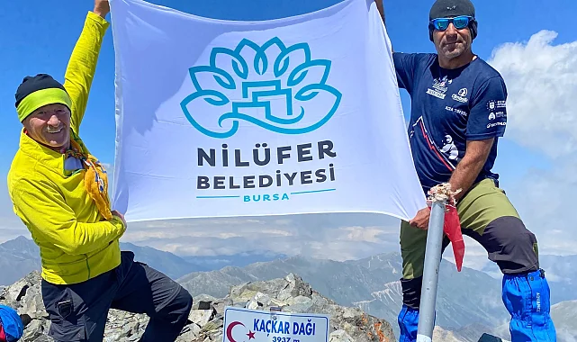 Nilüfer Belediyesi çalışanından "Zafer" tırmanışı