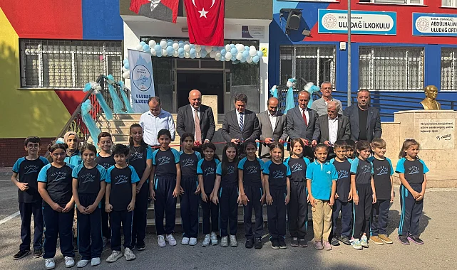 Osmangazi'de okullar güzelleşiyor