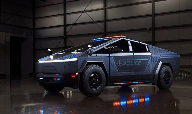 ABD'de Tesla Cybertruck Araçları, Polis Aracı Oldu