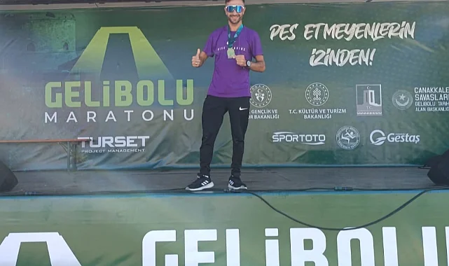 Ahmet Tek'ten Gelibolu Maratonu'nda bir başarı daha
