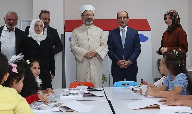 Ankara'da Diyanet'ten 4-6 yaş Kur'an kursu açılışı