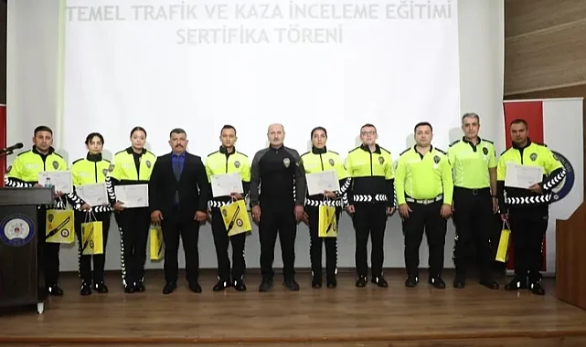 Bursa'da trafik polislerine trafik ve kaza inceleme eğitimi
