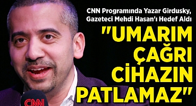 CNN Programında Yazar Girdusky, Gazeteci Mehdi Hasan'ı Hedef Aldı: 