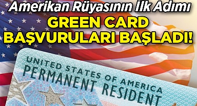 Green Card Başvuruları Başladı: Green Card Başvurusu Nasıl Yapılır, Şartları Neler?