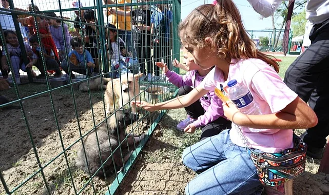 İnegöl'de hayvanları koruma gününe renkli kutlama