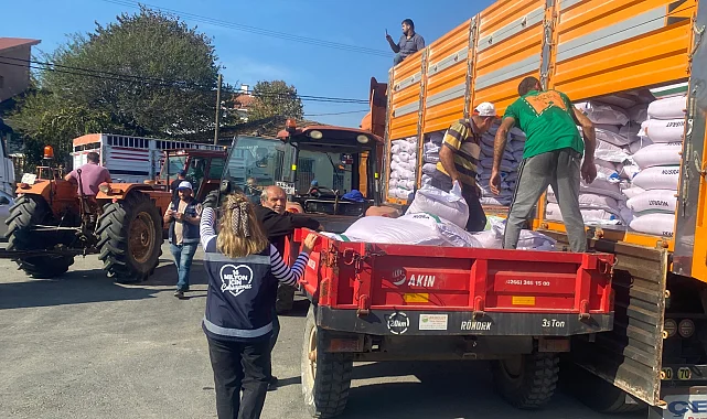 İstanbul Büyükşehir'den çiftçilere desteğe devam